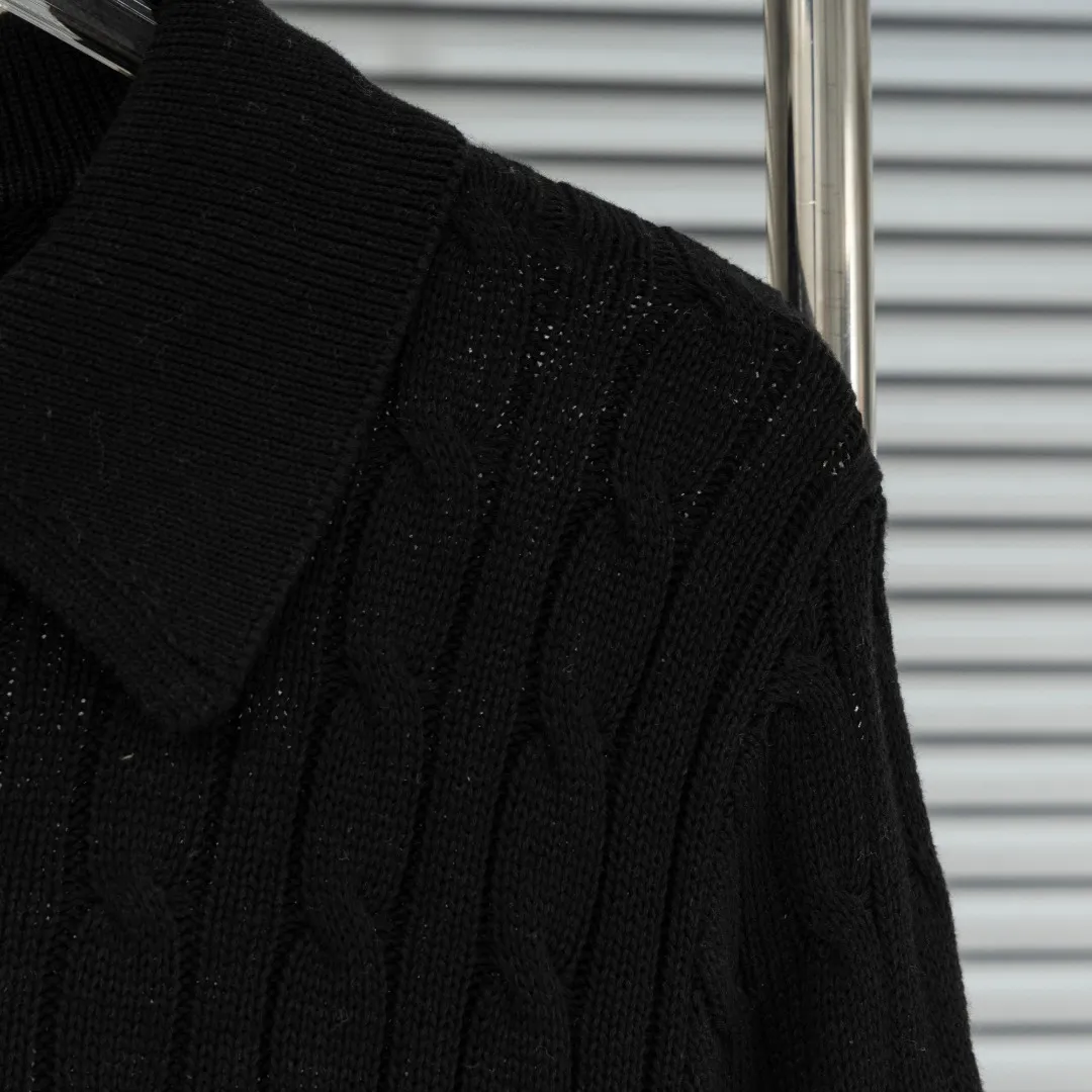 P300 top version (different currencies) You can scan the code to enter the official website Style: Ralph Lauren POLO Ralph Lauren small label embroidery knitted old money style lapel long-sleeved POLO Color: Picture color Size: S-XL Fabric: Pure cotton Accessories: Full set of customized accessories No gender distinction, same style for men and women